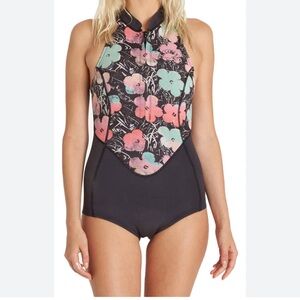 NWOT 1MM ANDY WARHOL x BILLABONG SLEEVELESS SHORTIE WETSUIT